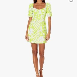 French Connection Women Whisper Light Printed Dress